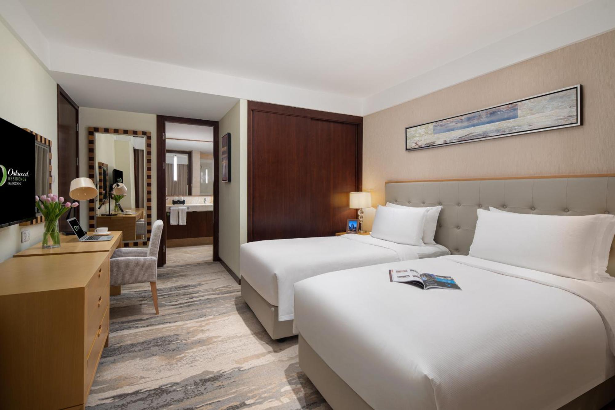 Oakwood Residence Hangzhou Bagian luar foto