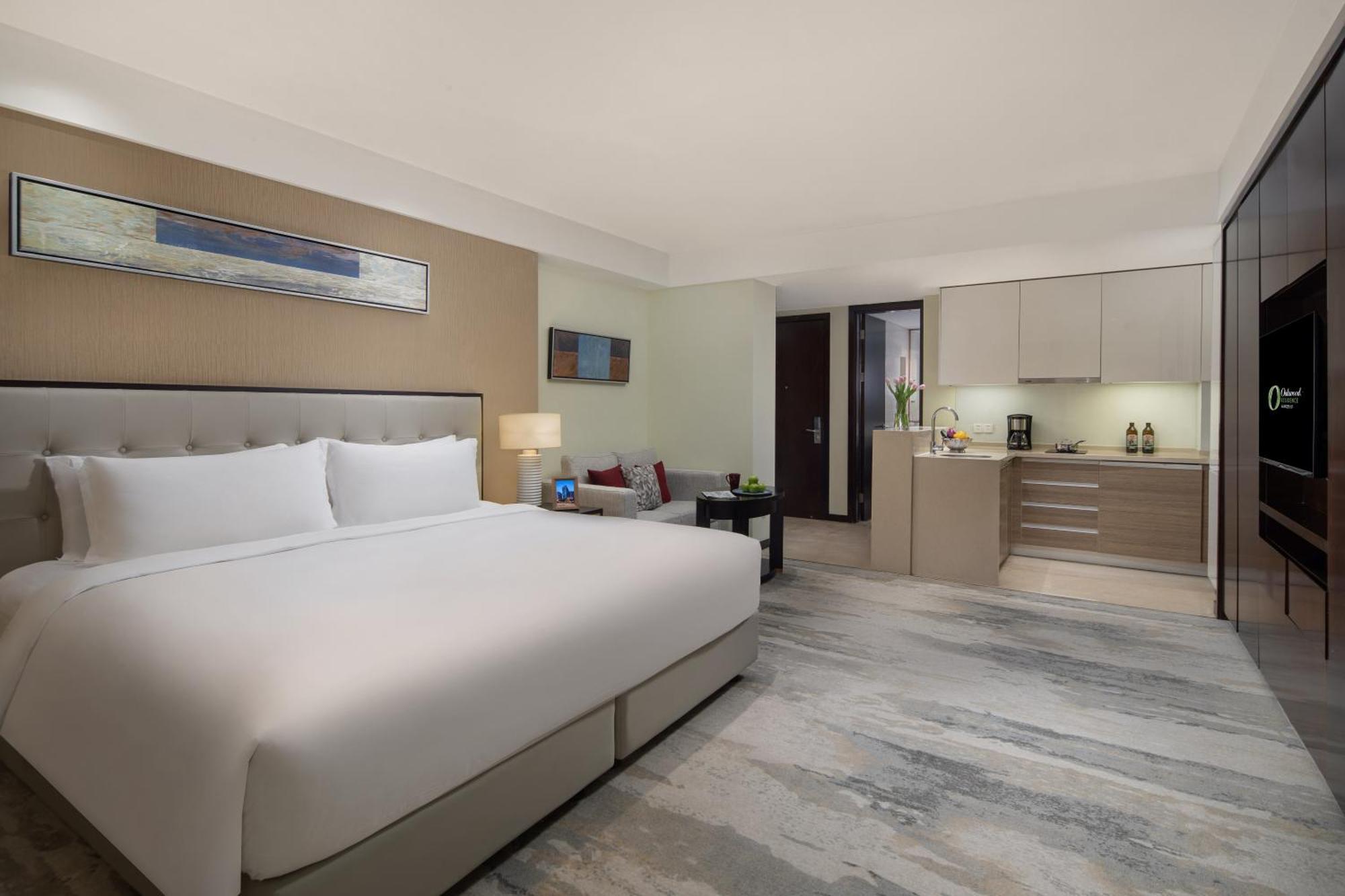 Oakwood Residence Hangzhou Bagian luar foto