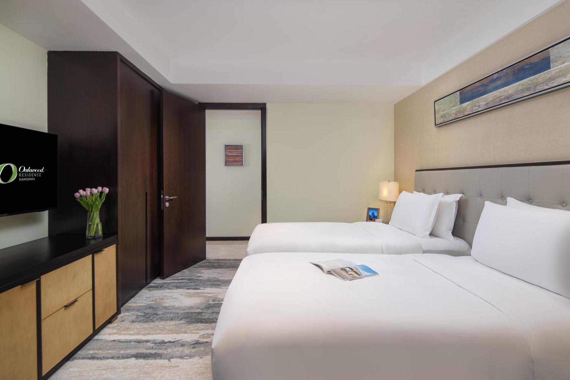 Oakwood Residence Hangzhou Bagian luar foto