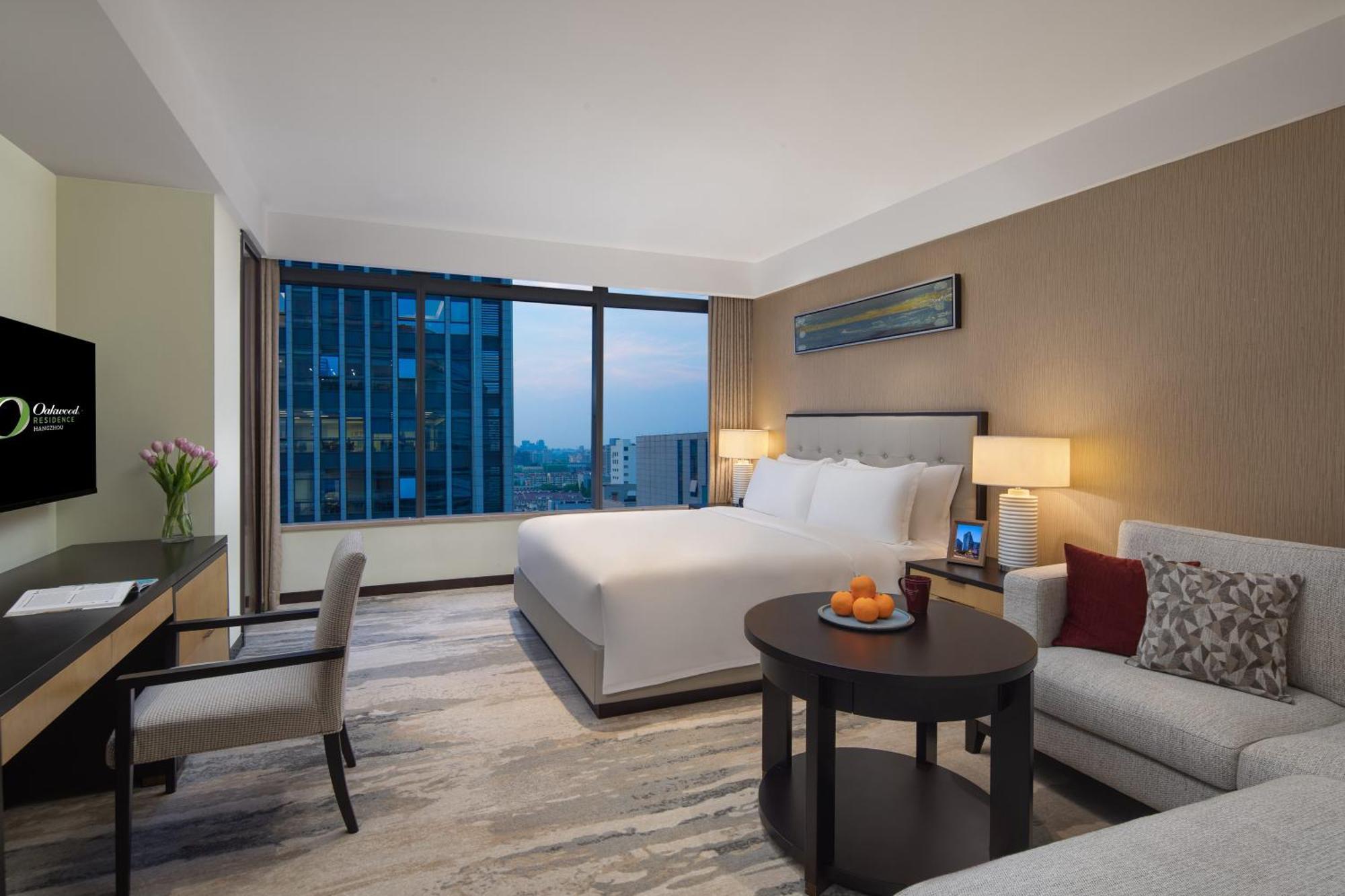 Oakwood Residence Hangzhou Bagian luar foto